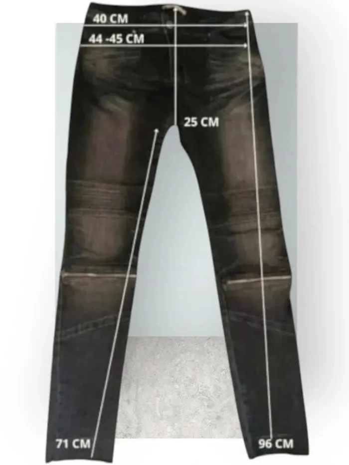 Jean Place Du Jour , coupe skinny ,taille mi-haute ,texture stretch - photo numéro 15