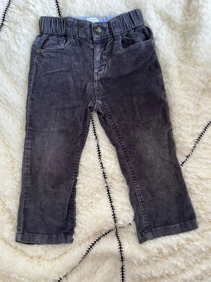 Pantalon velours Jacadi