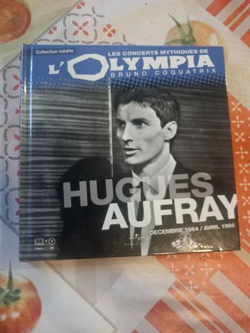 CD + livre Hugues Aufray à l'Olympia 1964/1966