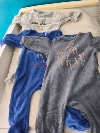 Pyjamas 3 mois garçons