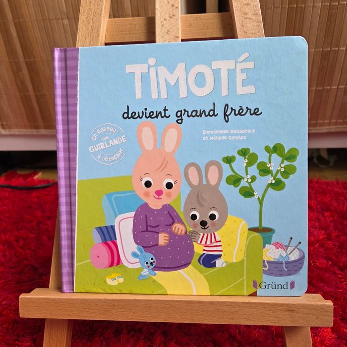 Livre enfant Gründ Timoté