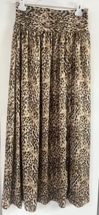 Jupe longue à motif