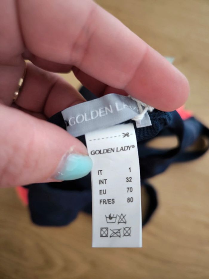 Maillot de bain golden lady taille 80 (34-36) neuf - photo numéro 3