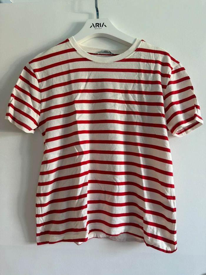 T-shirt Zara à rayures M