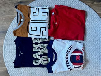Lot de 4 t-shirts manches longues