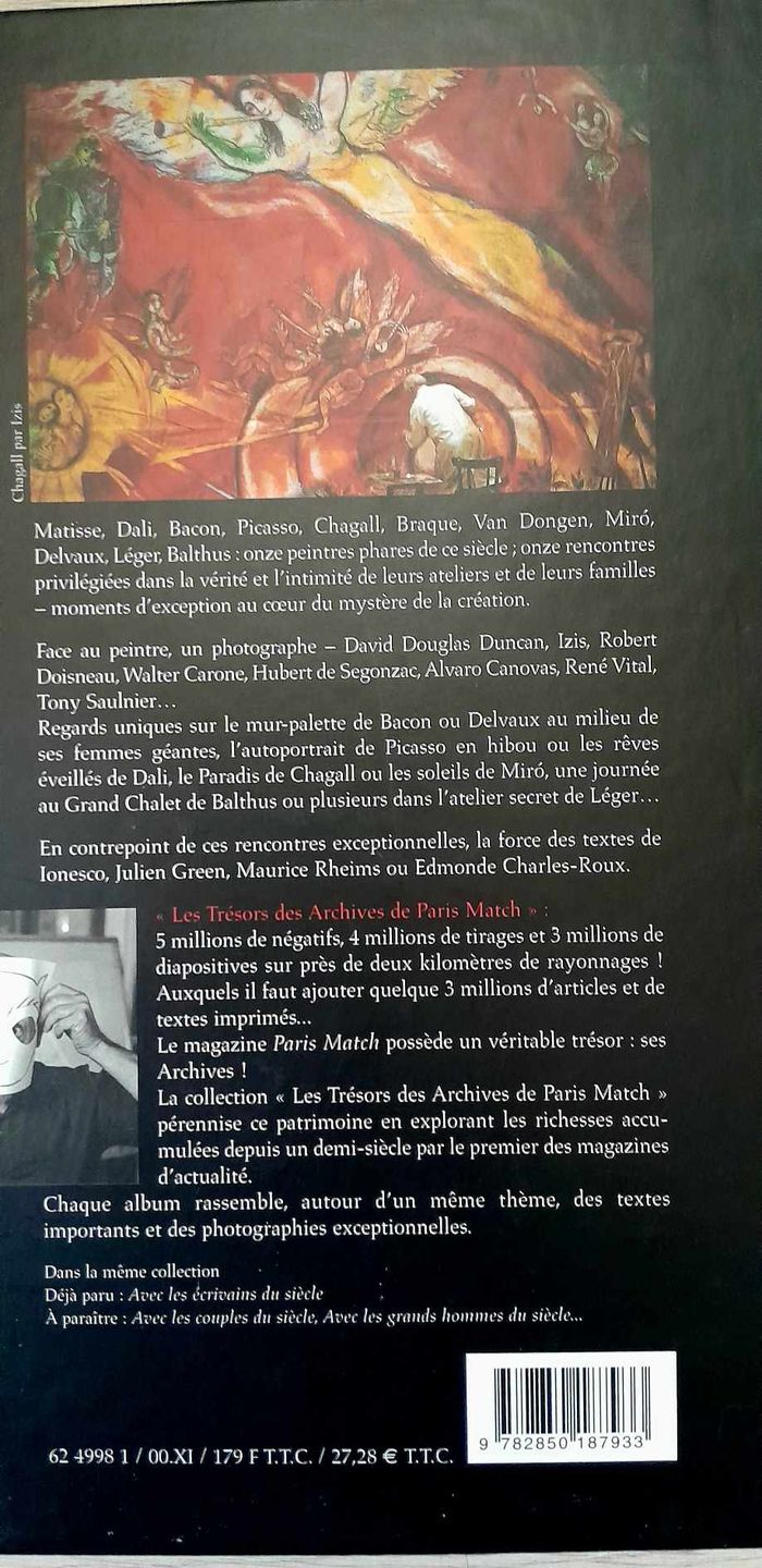 Les trésors des archives de Paris Match avec les peintres du siècle - photo numéro 5