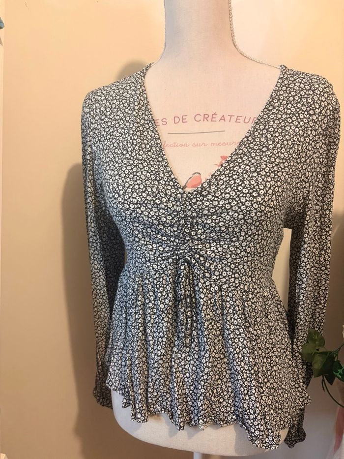 Blouse femme fleurie