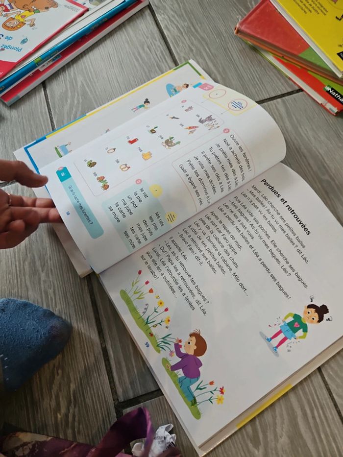 Livre scolaire  lecture syllabique Léo  et Léa - photo numéro 5