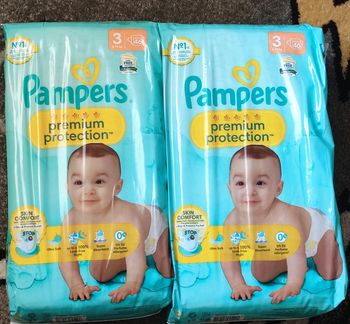 Couches Pampers taille 3