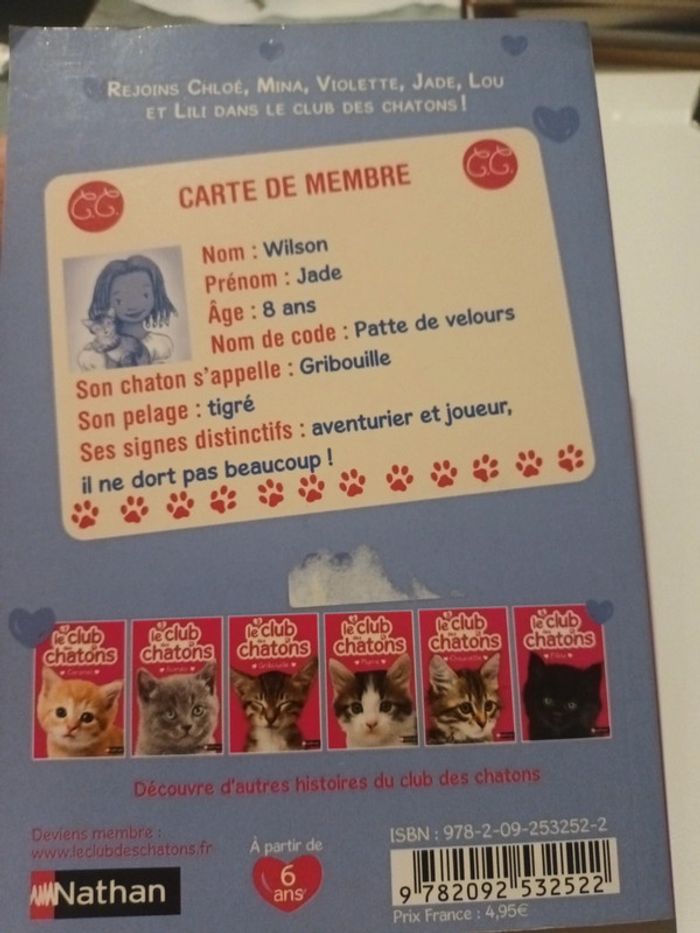 Le club des chatons Gribouille - photo numéro 2