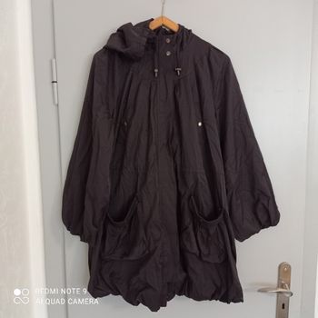 Trench manteau marron t38