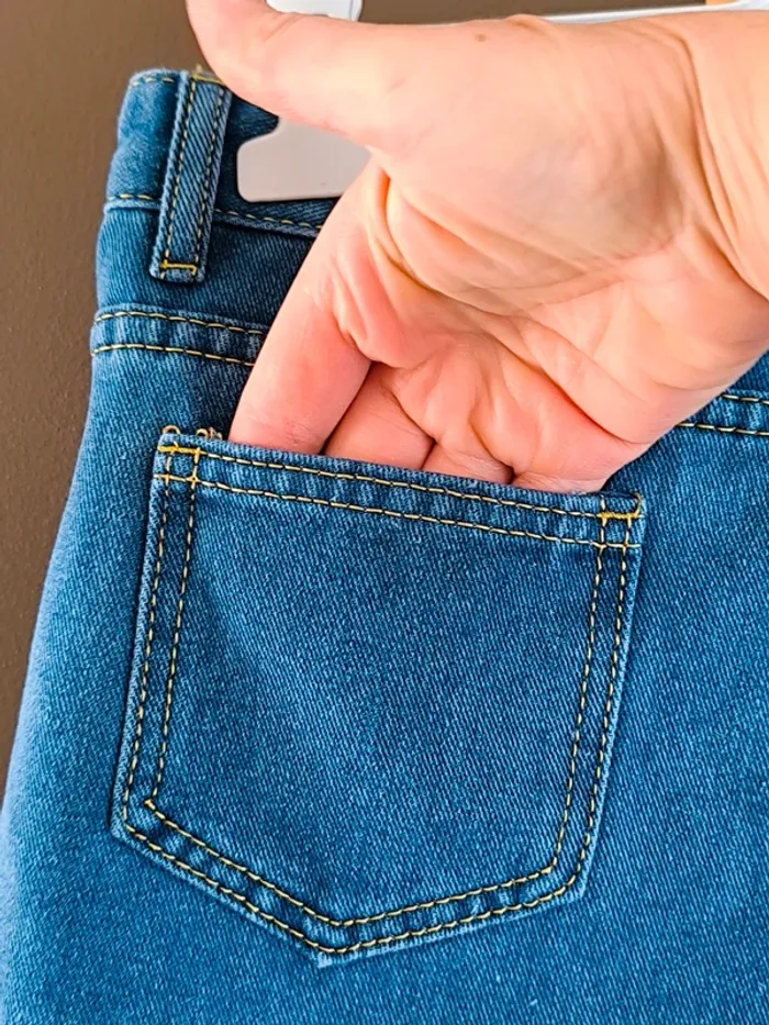 Short bleu foncé femme XL - photo numéro 10