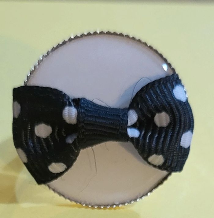 Bague ajustable Nœud et Nacre Nouméa Neuve