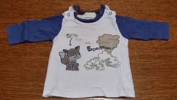 T-shirt garçon 1 mois