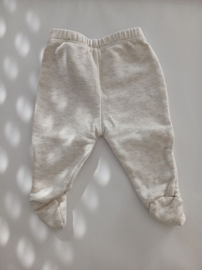 Pantalon avec pieds 3 mois grain de blé - photo numéro 2