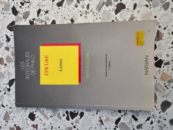 Les intégrales de philo - Epicure -