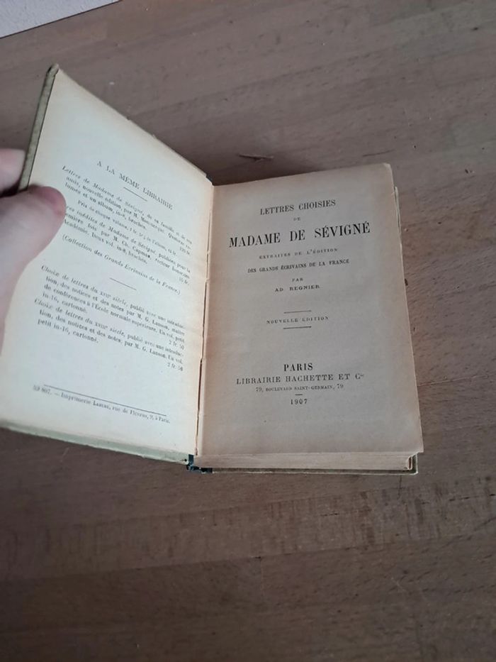 Lettres Choisies de Madame de Sevigne - photo numéro 2