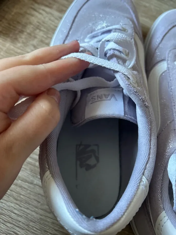 Vans lilas pailletée - photo numéro 10