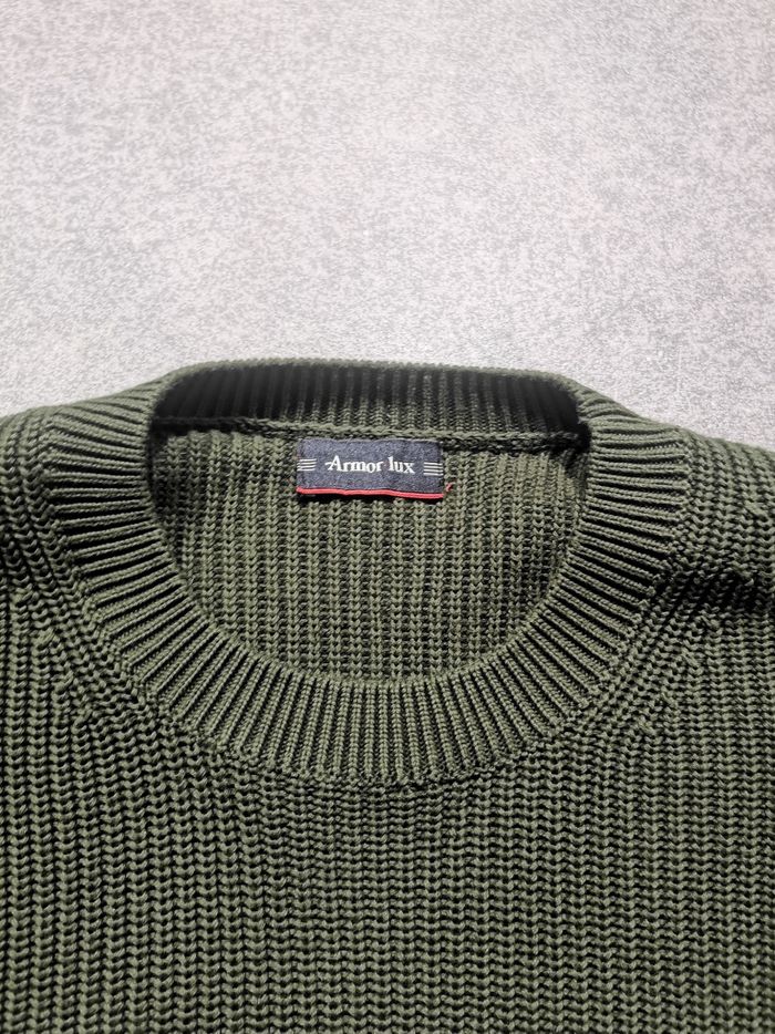 Pull vintage Armor-Lux en coton peignée - photo numéro 4