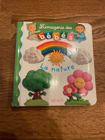 Livre L’imagerie des bébés La nature