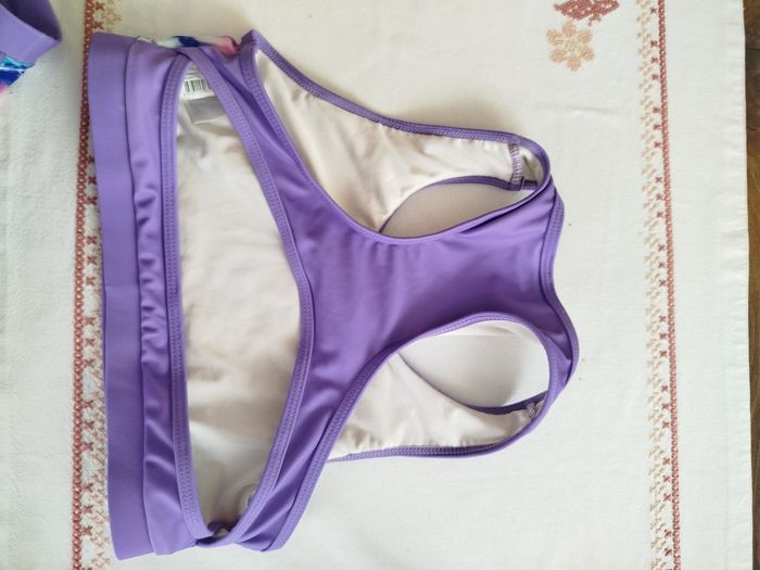 Maillot de bain fille 2 pièces violet 11-12 ans LC Waikiki - photo numéro 4