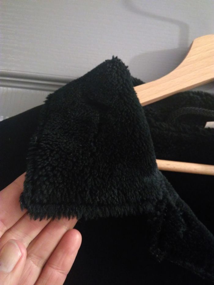 Manteau femme 40 noir fourré 39 - photo numéro 8