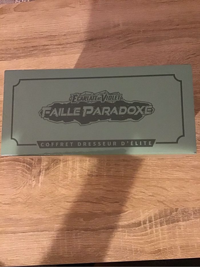 ETB cartes Pokémon faille paradoxe EV4 coffret dresseur d’élite boosters neuf - photo numéro 6