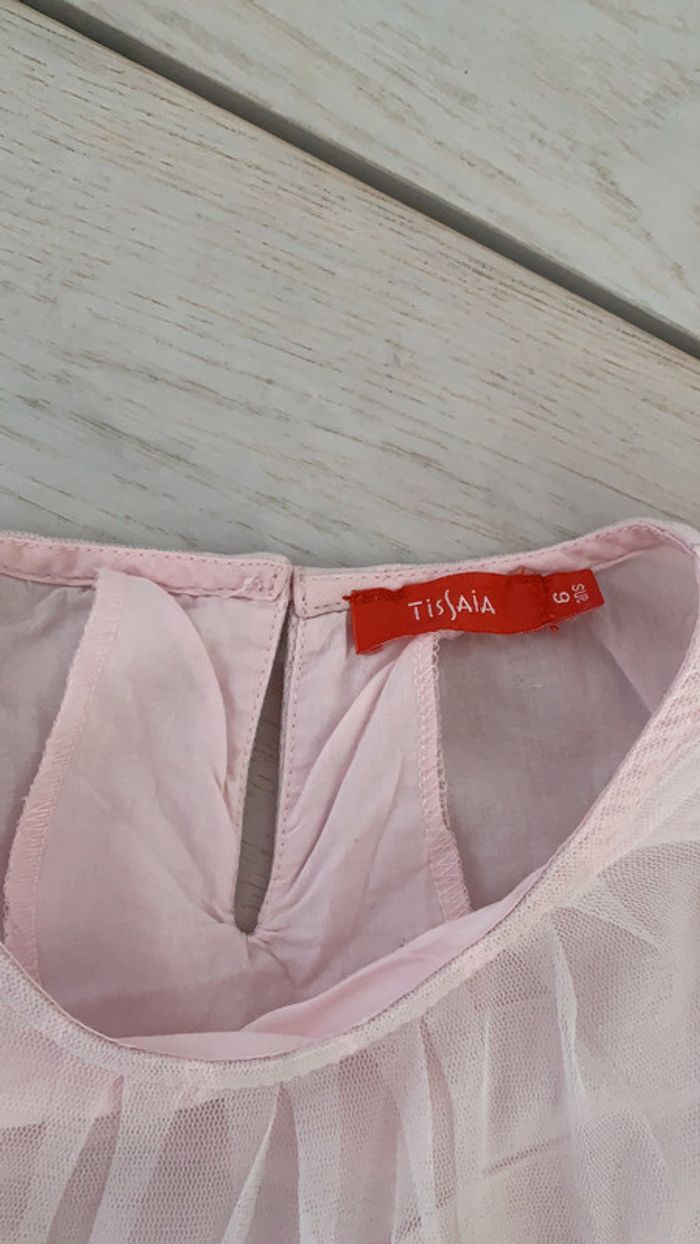 Robe rose clair papillons 🦋 6 ans Tissaia - photo numéro 6