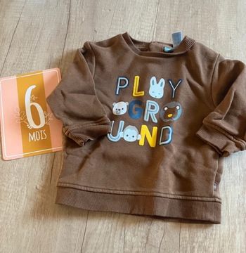 Pull garçon 6 mois okaidi
