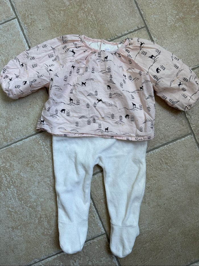 Pyjama blouse nuit Noël