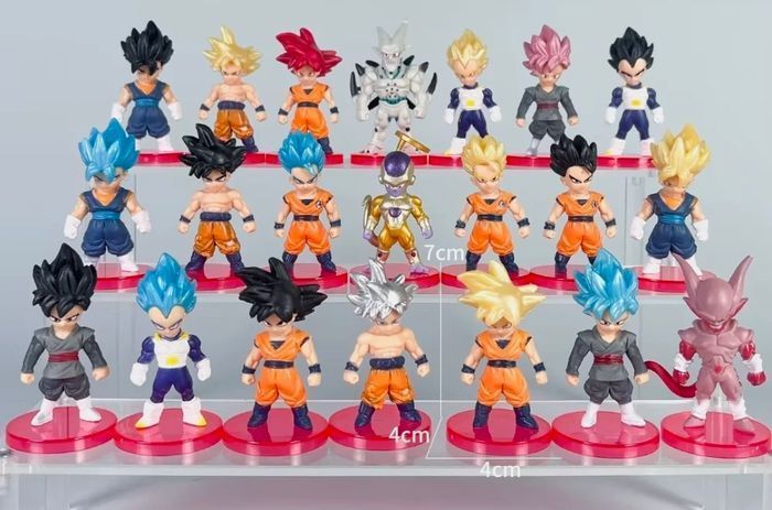 Lot de 21 Figurines Dragon Ball Z. Neuf