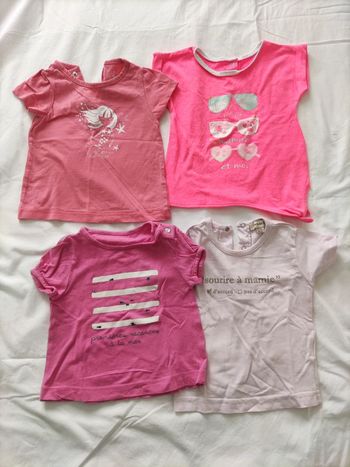 Lot t shirt été 6 mois