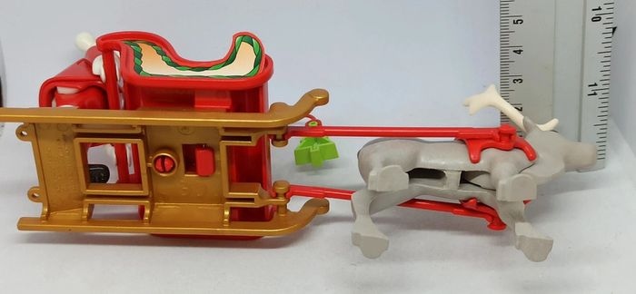 Traîneau de père Noël avec cadeaux et ange playmobil - photo numéro 11