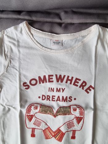 T-shirt manche longue TAO 8 ans