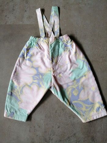 Pantalon à bretelles 6 mois