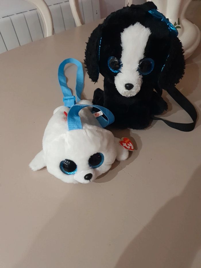 Peluche sac à dos🐶🦭 - photo numéro 14