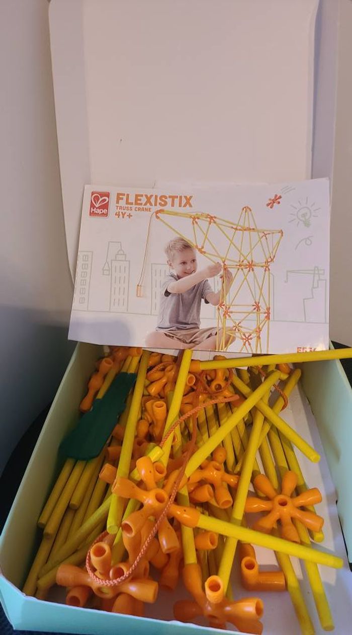 Hape - Grue à Treillis Flexistix - photo numéro 3