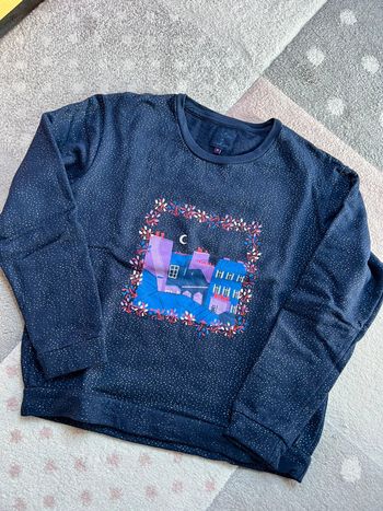 Pull Noël femme M Sergent Major Camille Witt modèle Noël