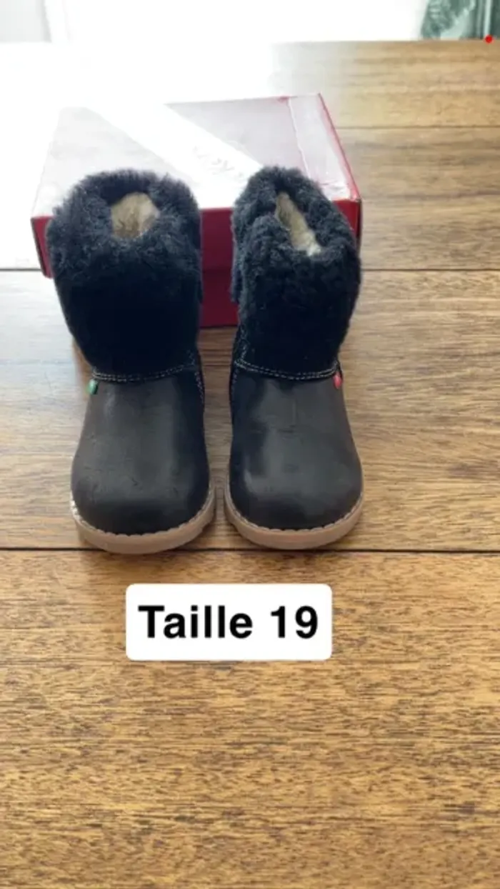 Bottines fourrées Kickers