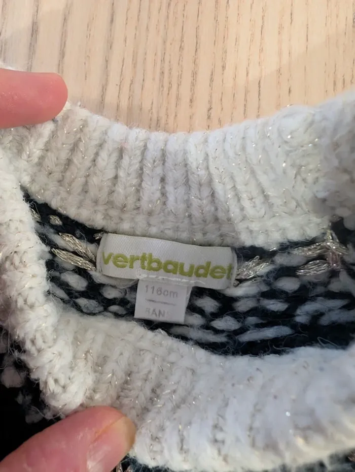 Gros pull épais bien chaud Vertbaudet - photo numéro 2