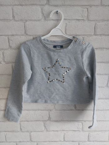 Sweat court Okaidi taille 5 ans / 110 cm