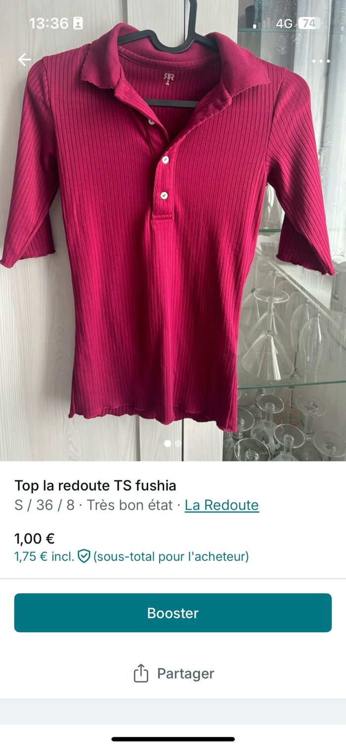 Top la redoute taille S