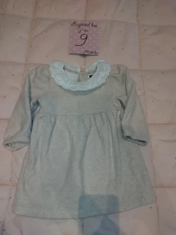 Robe col claudine