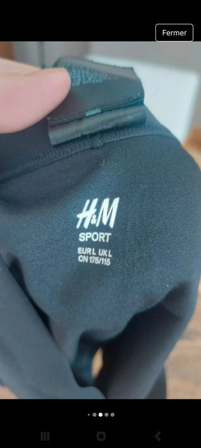 Bas de maillot/sport  H&M eur L porté 1fois - photo numéro 9