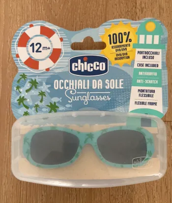 Chicco lunettes soleil turquoise  12 mois et plus