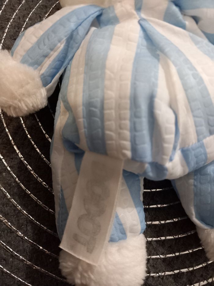 Peluche lapin Pampers marque espagnol dotot 18cm - photo numéro 6