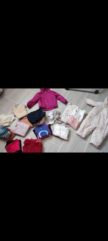 Lot vêtements 24 mois fille