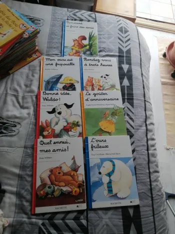 Lot de 7 livres je commence à lire