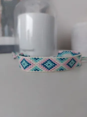Bracelet fantaisie tissé