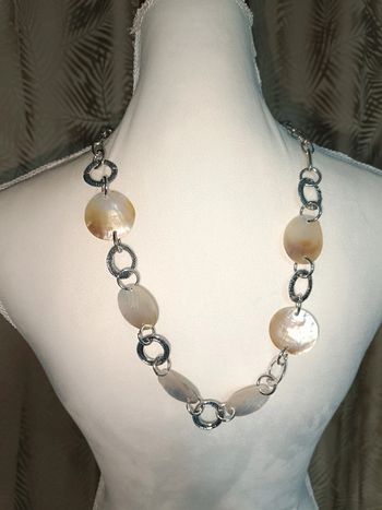 Collier bohème ⭐coquillage nacré⭐